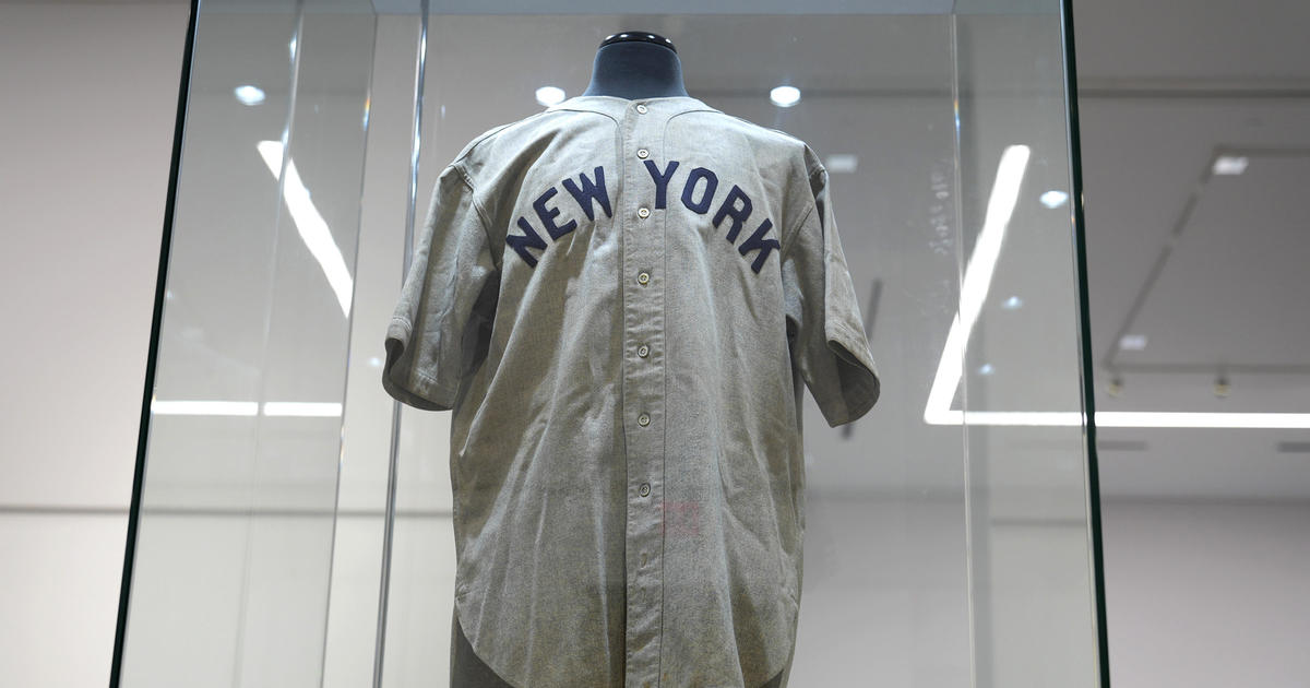 Babe Ruth’s legendary New York Yankees jersey is auctioned for  million