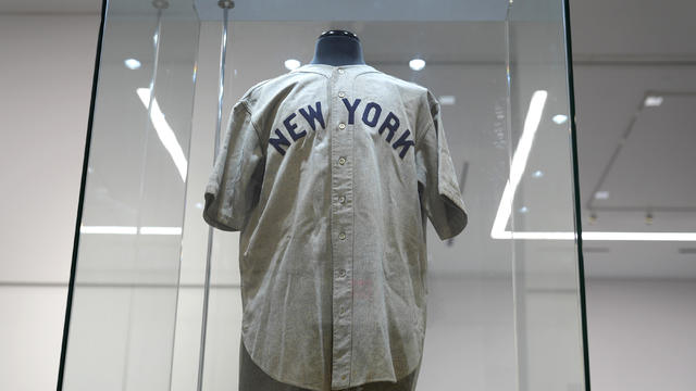 Babe Ruth Jersey Auction 