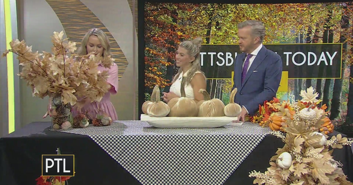 Getting the latest on this year's fall decor trends - CBS Pittsburgh