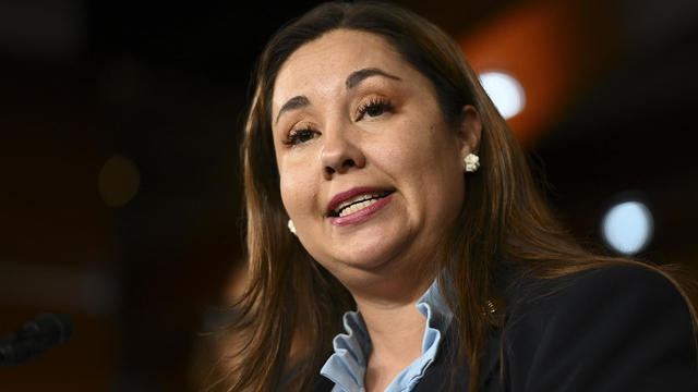 WASHINGTON, DC - JANUARY 25: Rep. Yadira Caraveo (D-CO) speaks 