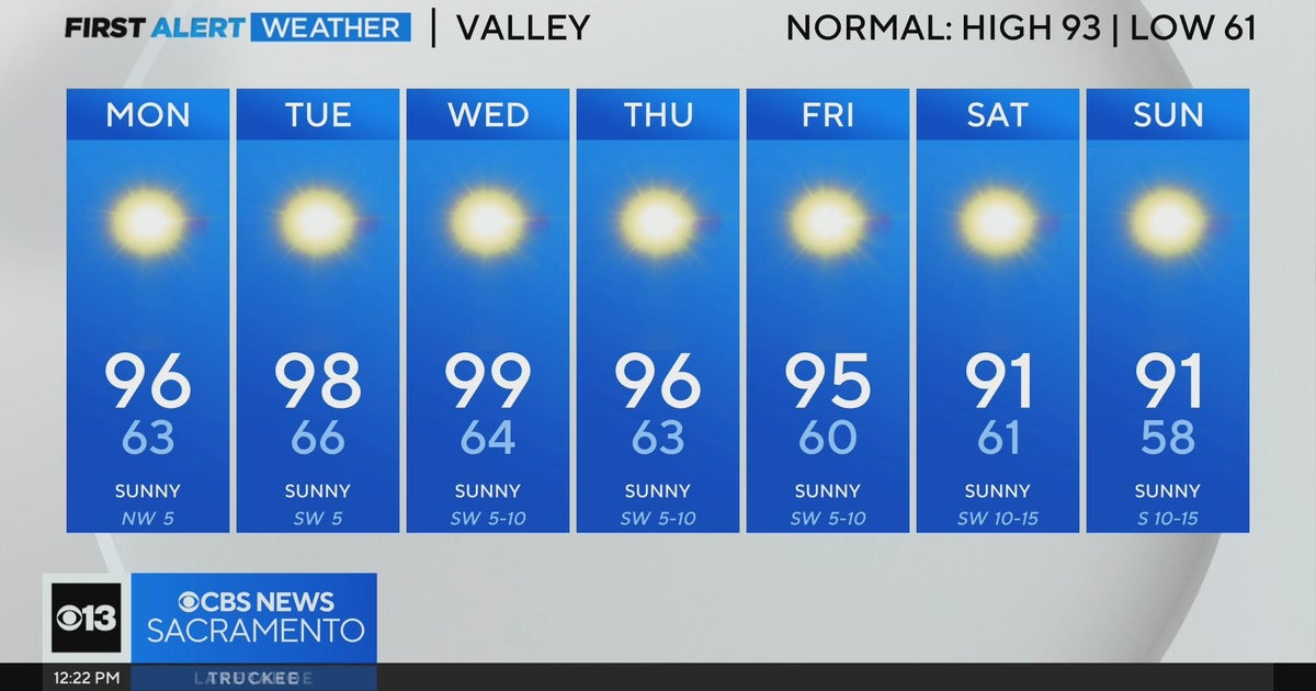 Monday afternoon weather forecast - Aug. 26, 2024