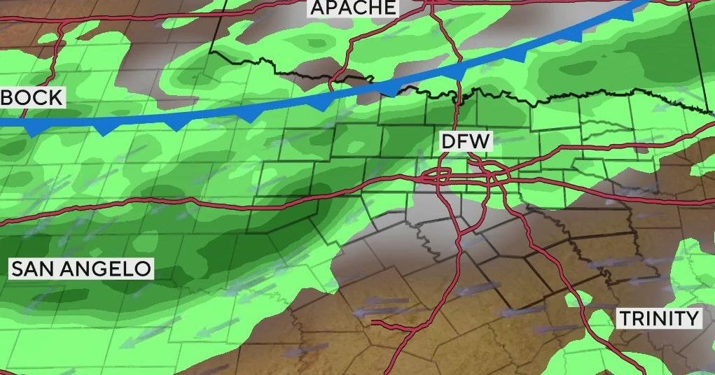Temperatures drop to the 90s and rain chances increase for North Texas ...