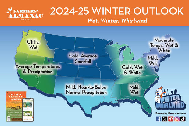 Farmers Almanac Winter 2024 25 Forecast 