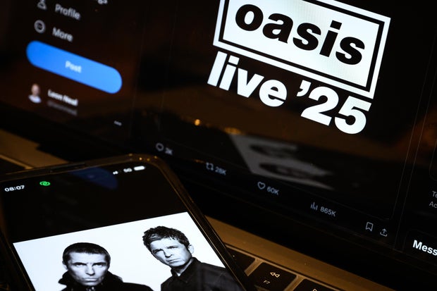 Oasis anuncia shows de reunião para o próximo verão