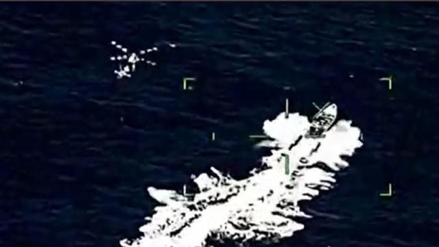 Members of the Mexican Navy conduct seizure during two operations in the Pacific Ocean 