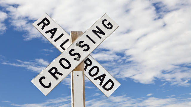 Railroad Crossing Sign 