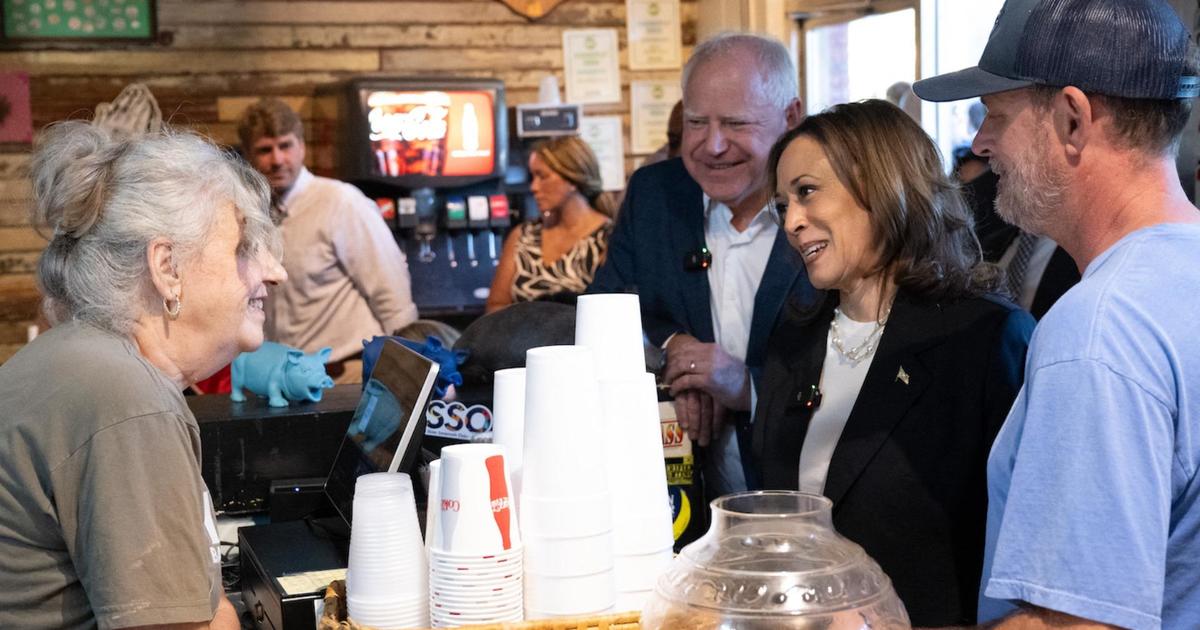 Kamala Harris Campaigns in Georgia Swing State