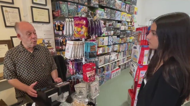 Burlingame shop owner John Kevranian