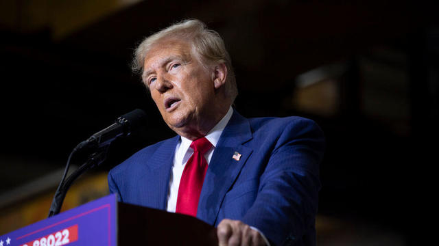 Donald Trump Delivers Remarks In Michigan On The Economy 