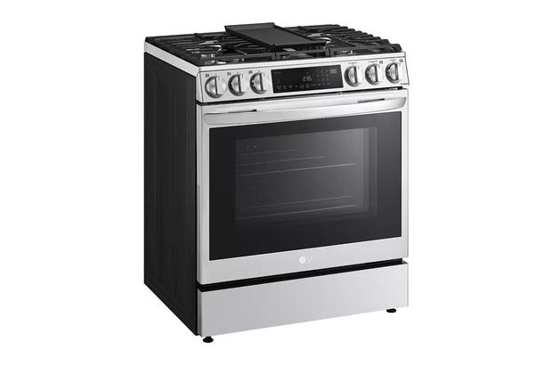 LG 6.3 cubic foot ProBake convection InstaView slide-in range with air fry 