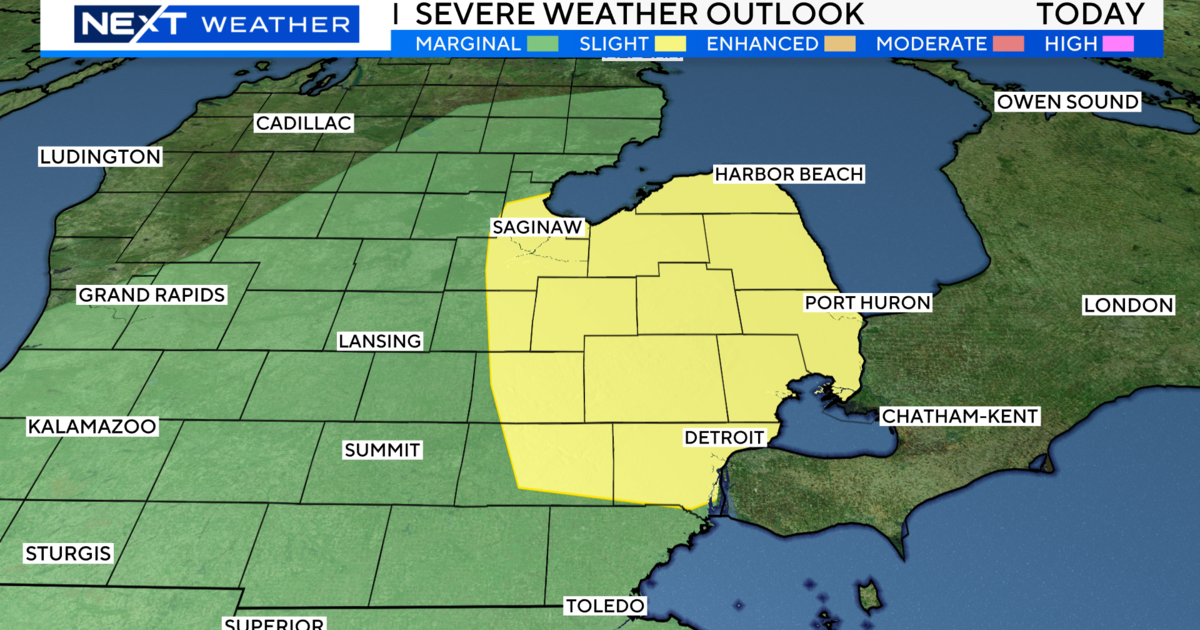 In southeast Michigan, rain is still likely on Friday night