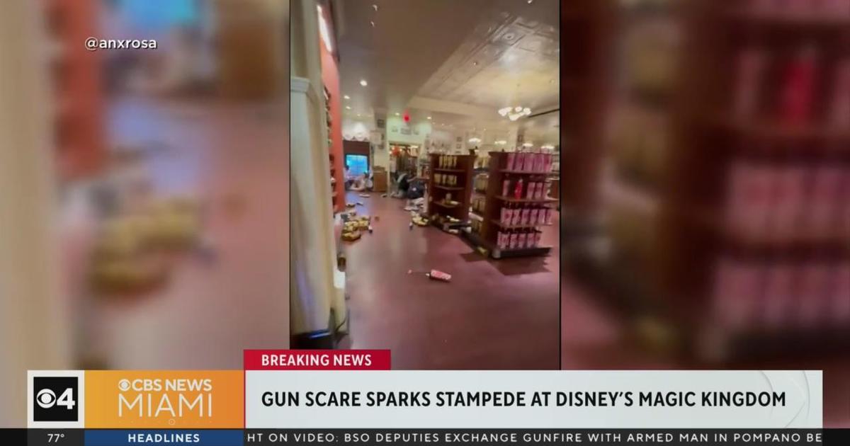 Gun scare at Disney’s Magic Kingdom sparks stampede