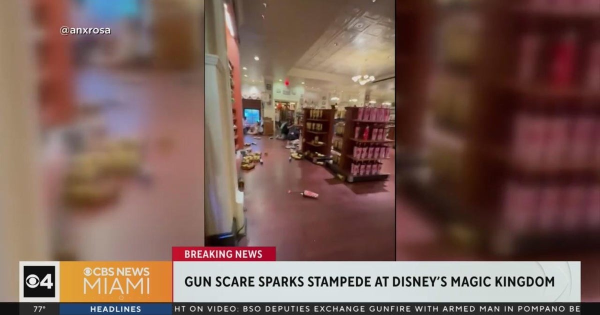 Gun scare at Disney’s Magic Kingdom sparks stampede Gun scare at Disney’s Magic Kingdom sparks stampede