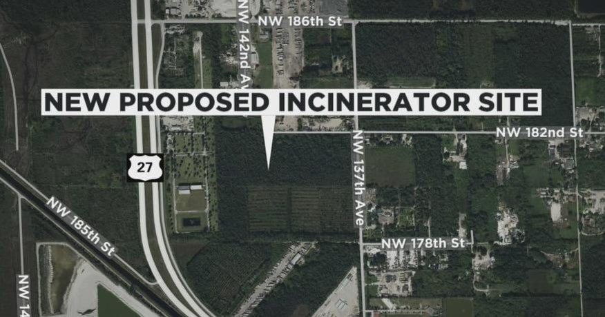 New site proposed to replace Miami-Dade’s incinerator that burned down in Doral