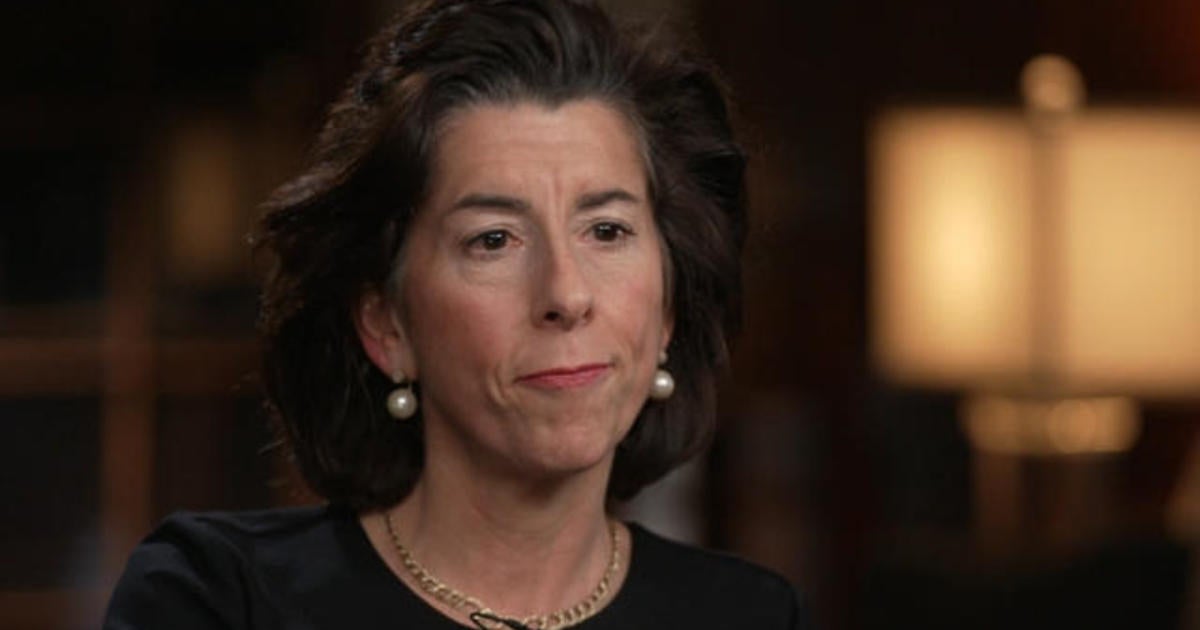 Commerce Secretary Gina Raimondo: The 60 Minutes Interview