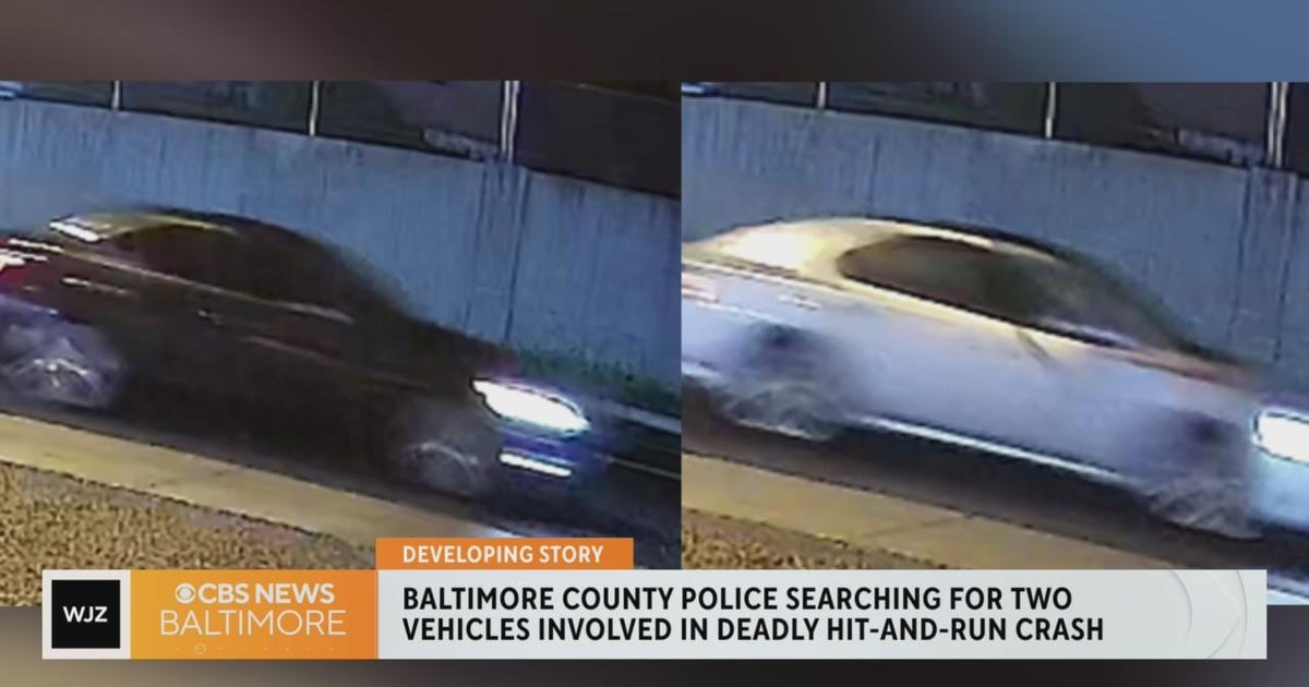 Baltimore County Police searching for two vehicles involved in a fatal ...