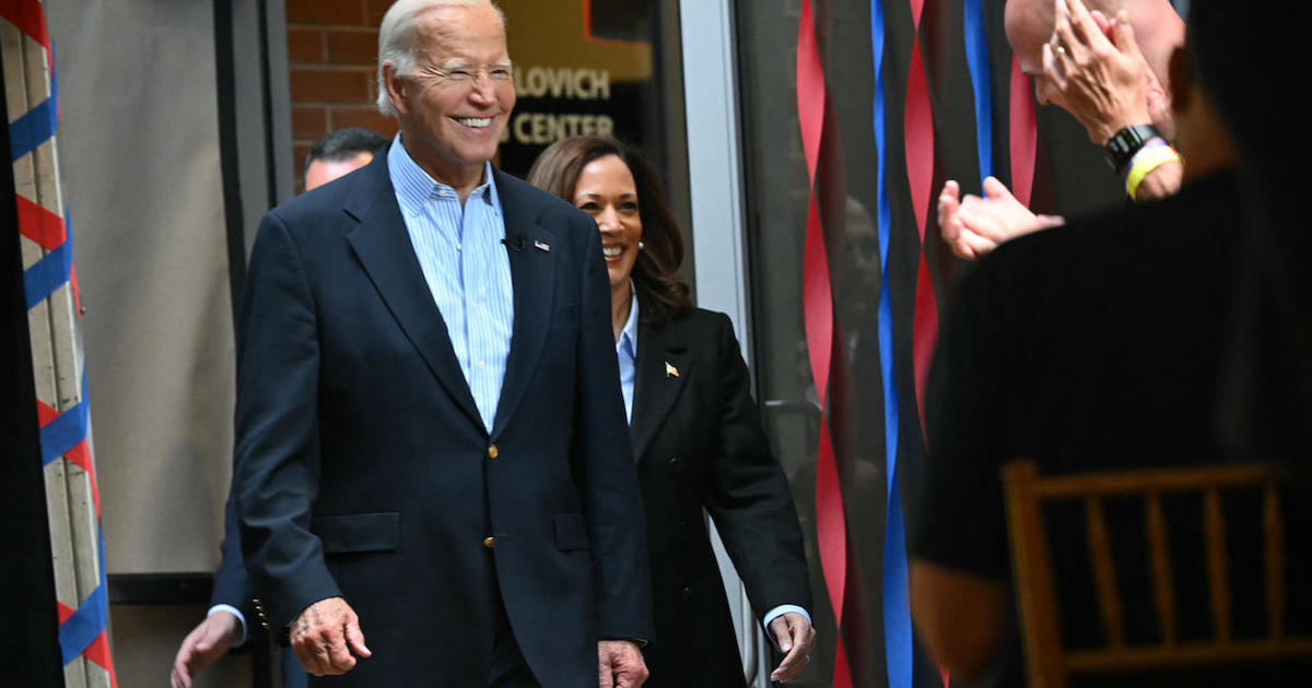 President Biden joins VP Harris for Labor Day campaign blitz