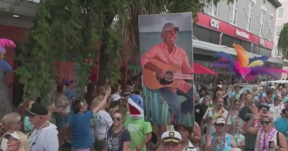 Key West parade honors Jimmy Buffett on anniversary of his death Key West parade honors Jimmy Buffett on anniversary of his death