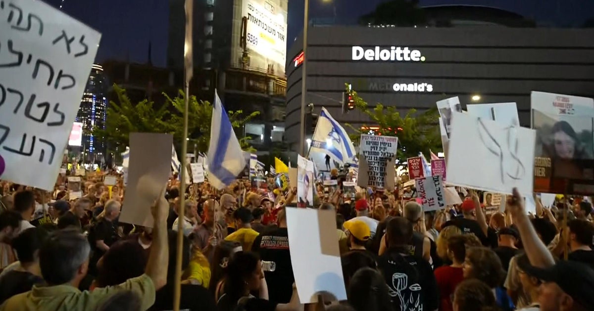Eye Opener: Mass demonstrations erupt in Israel over government's handling of war