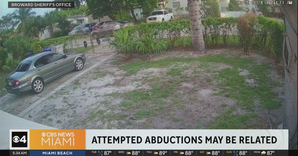 Parents concerned after two kidnapping attempts of teen girls in Broward