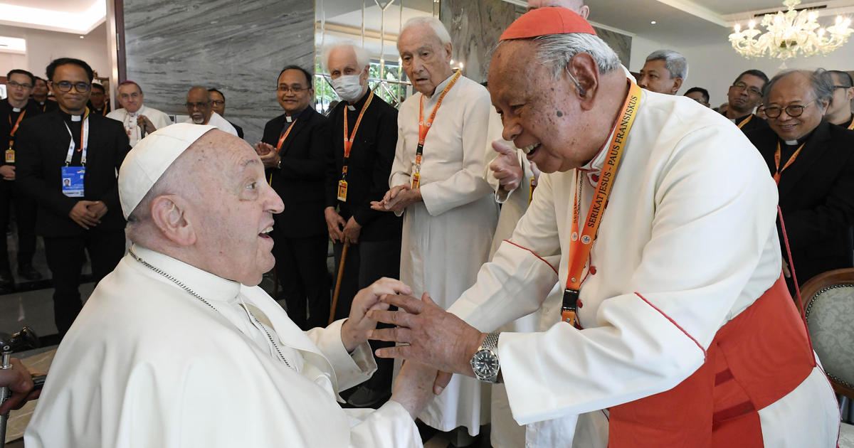 Pope Francis, 87, appears cheerful after health problems as his epic Asian tour begins with a visit to Indonesia