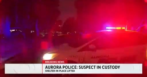 Aurora police take suspect into custody after hours-long standoff - CBS ...
