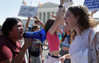 Protests Continue Across Country In Wake Of Supreme Court Decision Overturning Roe v. Wade 