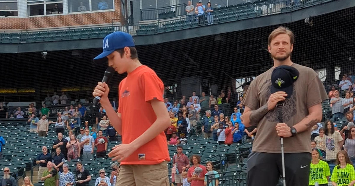 This blind teen went viral for singing the national anthem. He hopes his voice will bring joy to others.