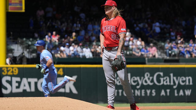 Angels Rangers Baseball 