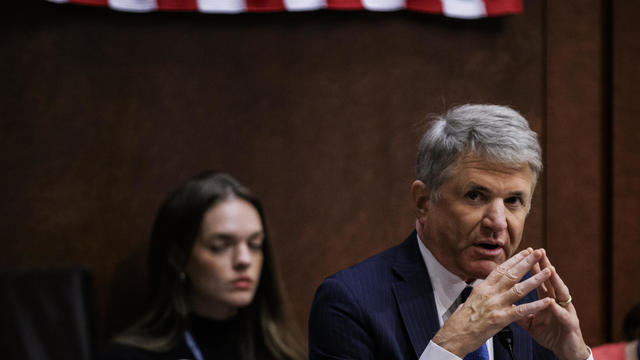 Committee Chairman Michael McCaul speaks during a House Committee on Foreign Affairs hearing on Capitol Hill on January 11, 2024 in Washington, DC. 