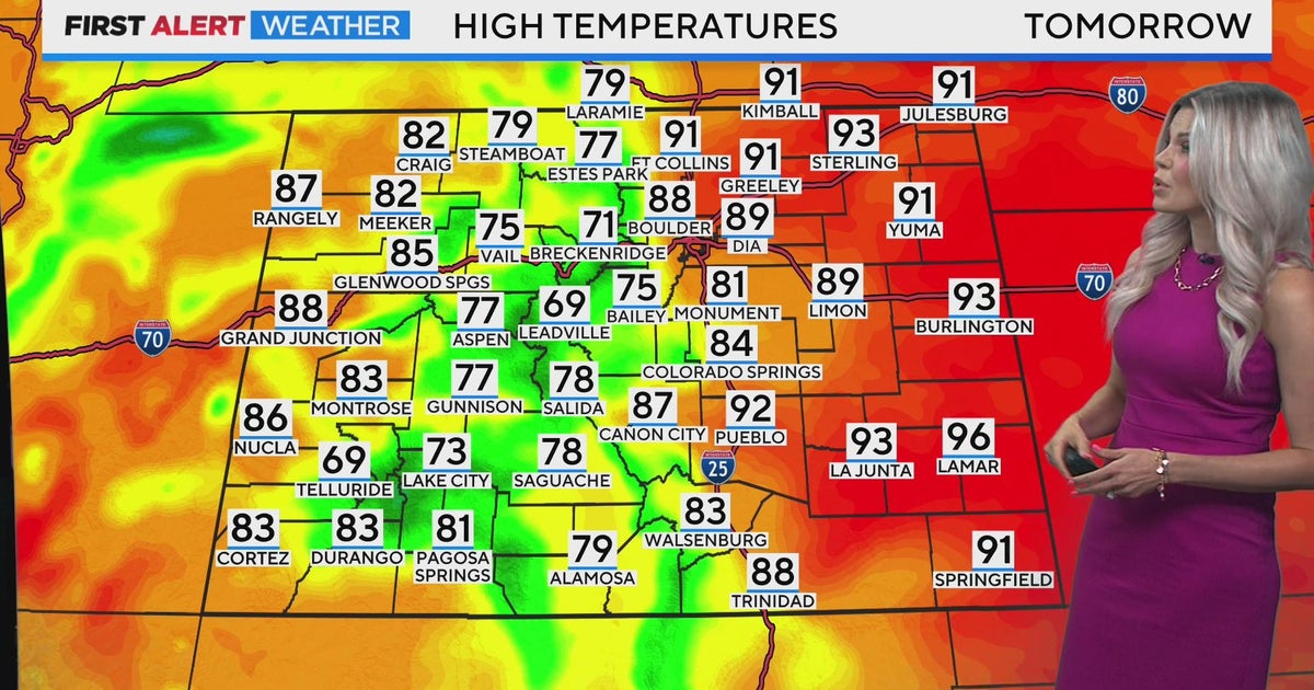 Summer Heat Sticks With Us Almost All Week - CBS Colorado