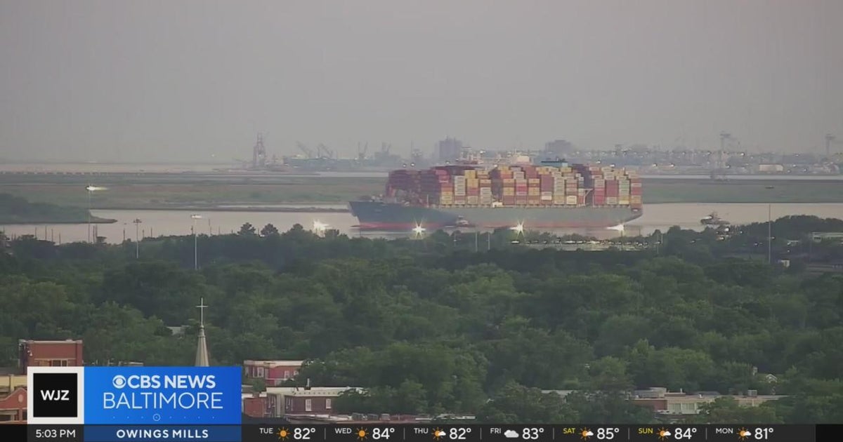 Cargo ship that struck Key Bridge to leave for China by Sept. 17 CBS