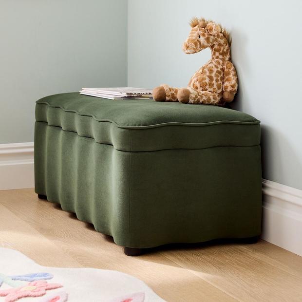 West Elm Kids Daisy storage bench 