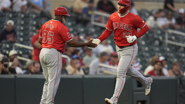 Angels Twins Baseball 