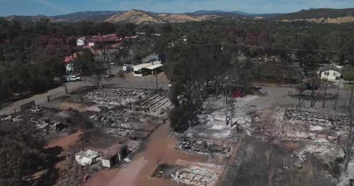 Boyles Fire In Lake County Destroys At Least 30 Homes - CBS San Francisco