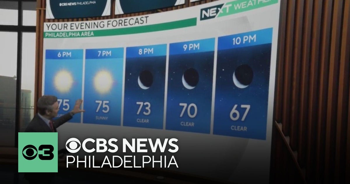 Clear and cool Wednesday night in Philadelphia region, tracking ...