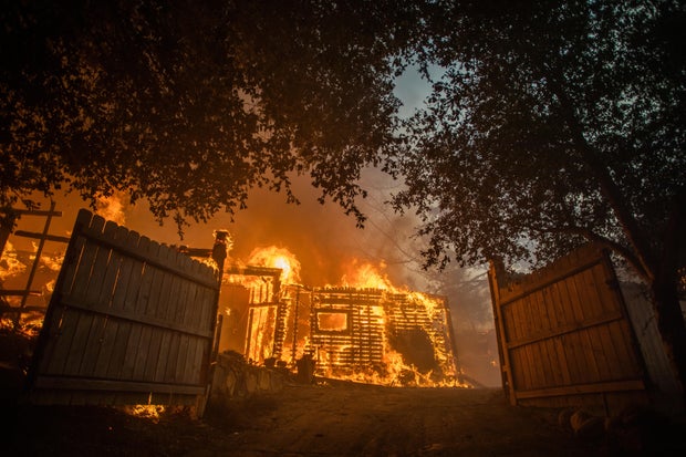 Airport Fire Forces Evacuations In Orange County, California