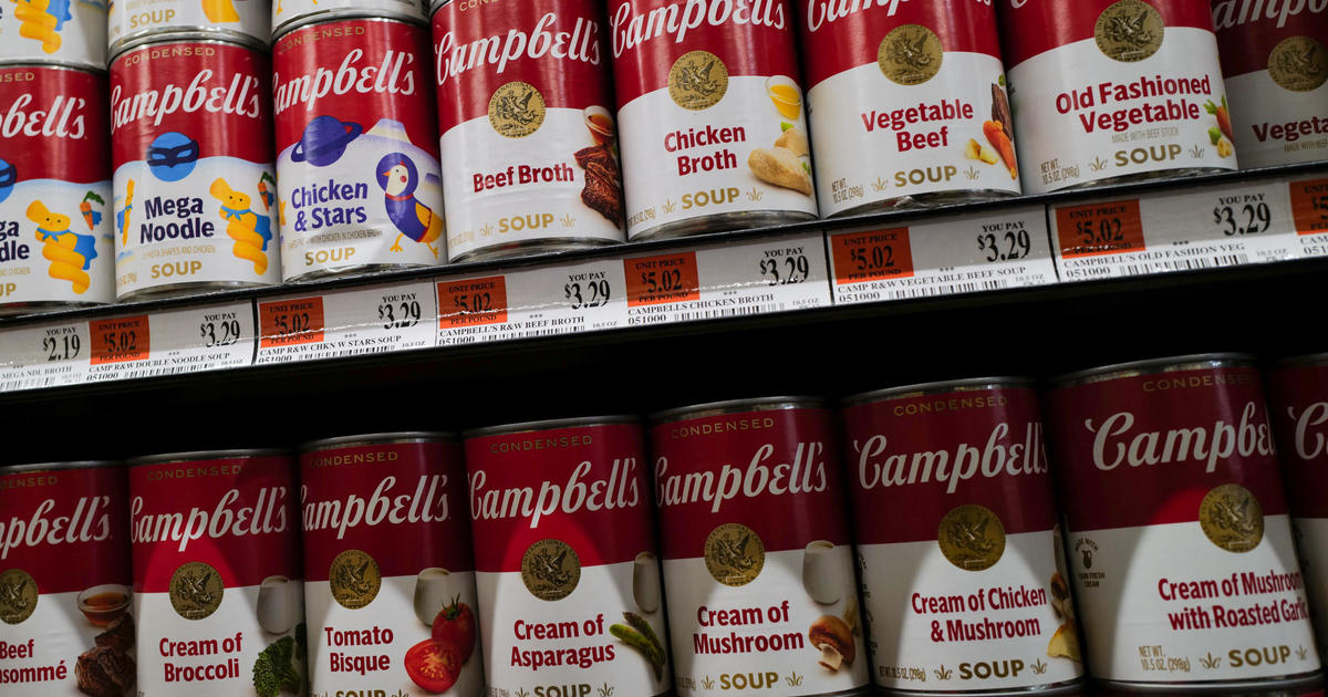 Campbell Soup Company planning to drop "soup" from its name