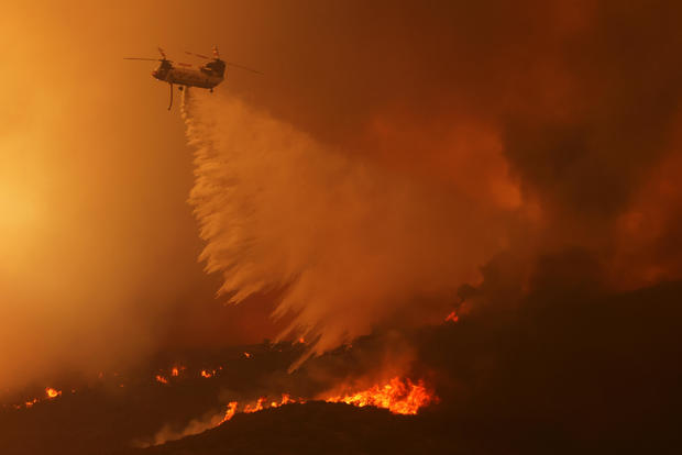 US-WEATHER-CLIMATE-FIRE 