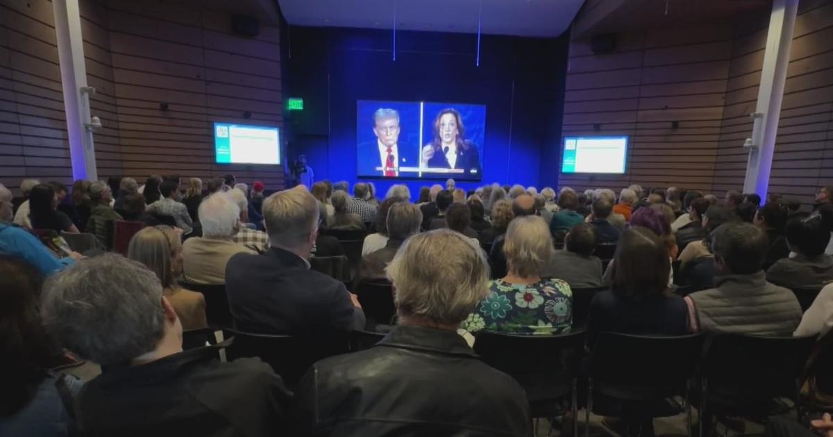 San Francisco voters gather for presidential debate watch party