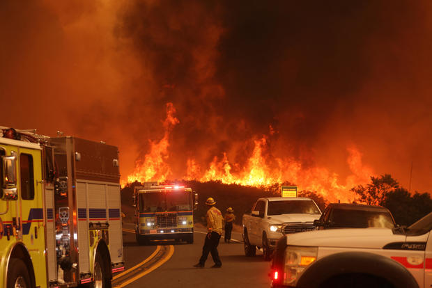 US-WEATHER-CLIMATE-FIRE 