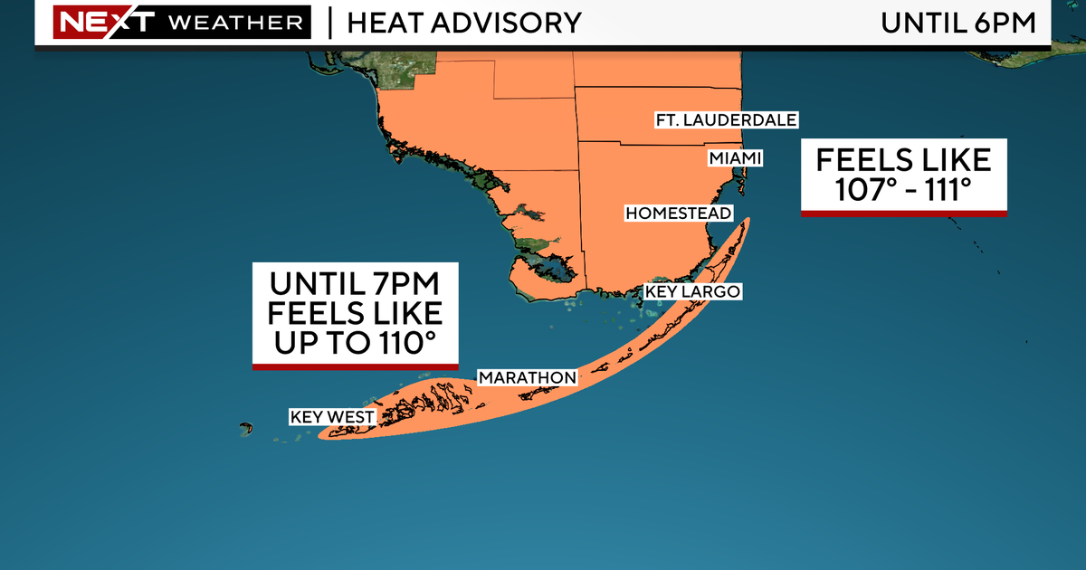 Heat advisory in effect across South Florida with potential for heavy afternoon rain Heat advisory in effect across South Florida with potential for heavy afternoon rain