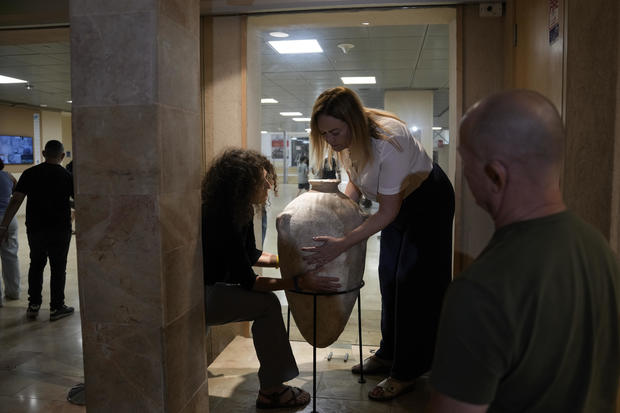 A rare bronze-era jar, newly reassembled, returned to public exhibition