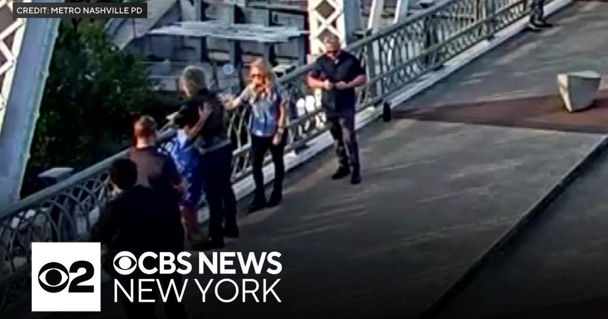 Video shows Jon Bon Jovi helping woman to safety on Nashville bridge