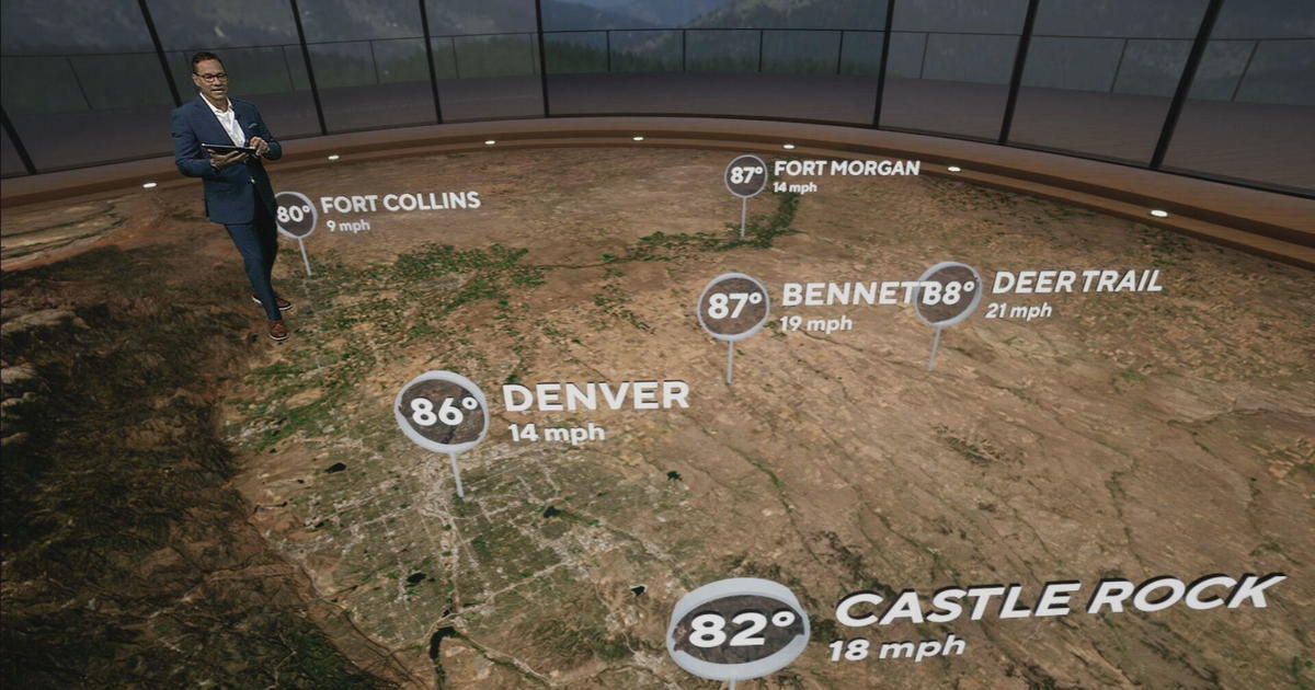 CBS News Colorado expands the First Alert Weather Center with augmented and virtual reality