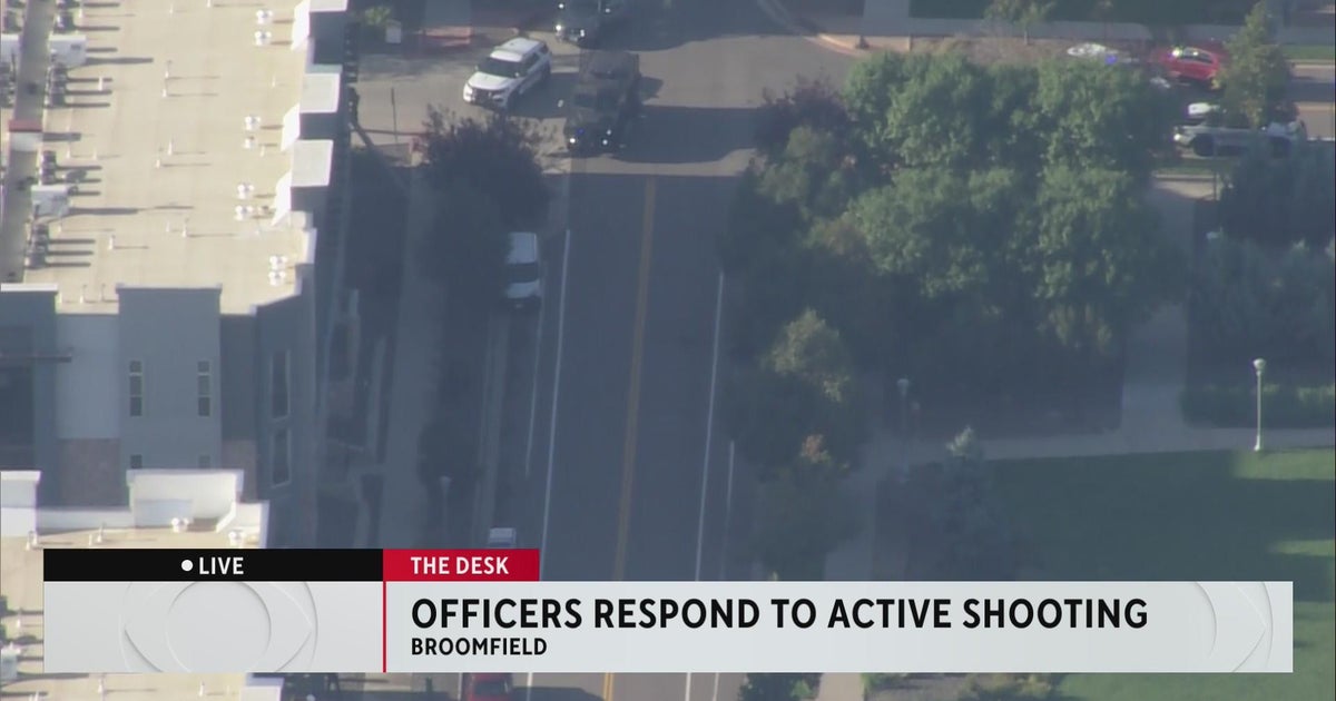 Broomfield police rush to active shooting at apartment complex - CBS ...