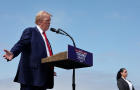 Donald Trump Delivers Remarks In Southern California 