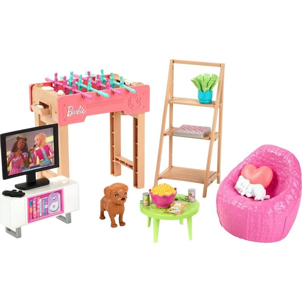 Barbie World game room set