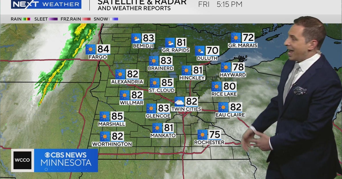 NEXT Weather: 5 p.m. report for Minnesota from Sept. 13, 2024 - CBS ...