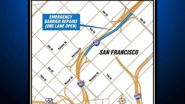 Caltrans I-80 Repairs 